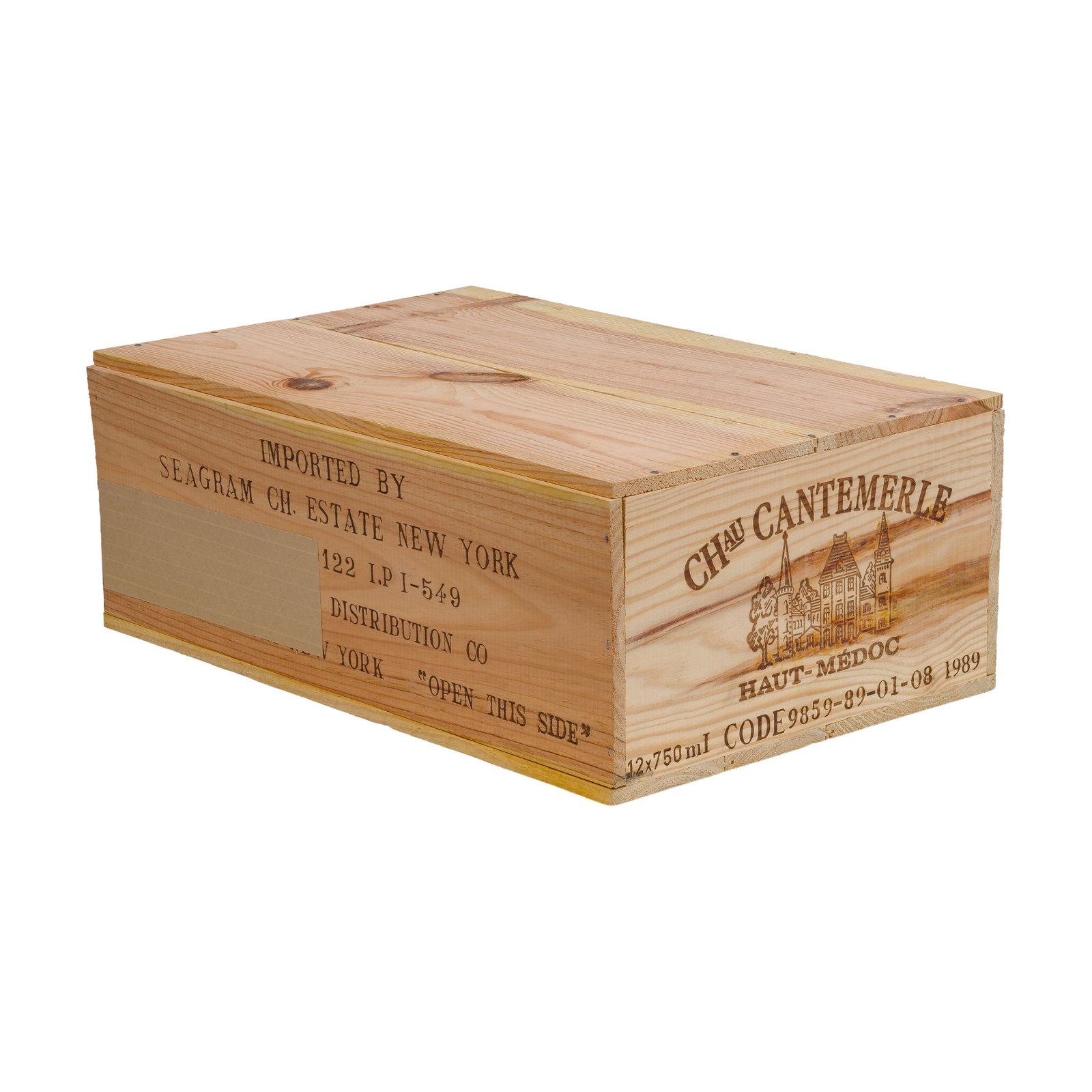 1989 Chateau Cantemerle - 2