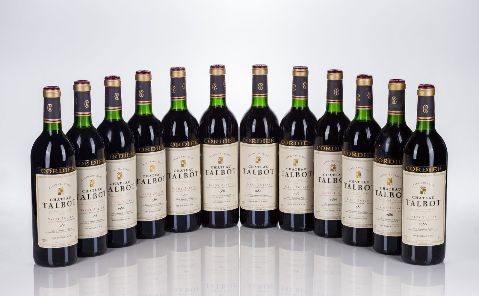 1986 Chateau Talbot: 1986 Chateau Talbot 1986 Chateau Talbot (12x 24oz), Medoc, France, fill: refer to photograph, labels: fully legible, intact corks: firm, original, no signs of leakage or corrosion, OCB having