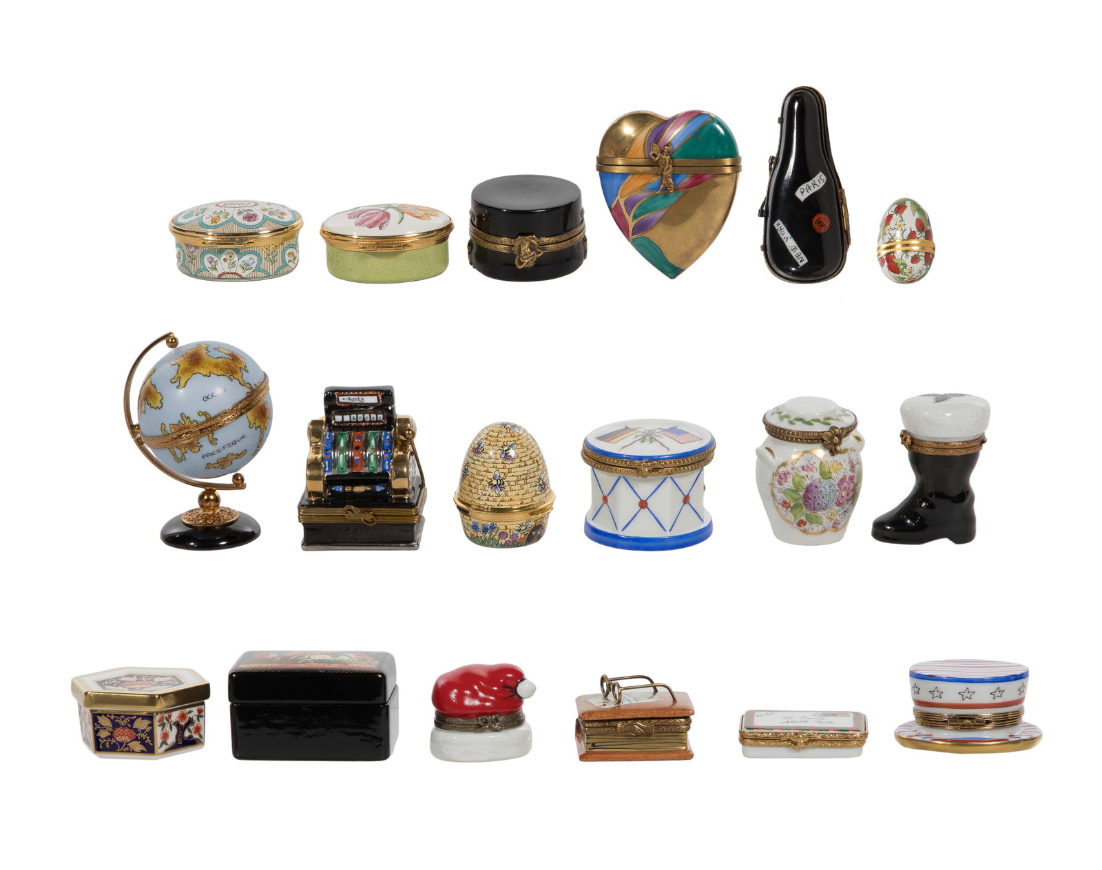Limoges Trinket Box Assortment (1 of 1)