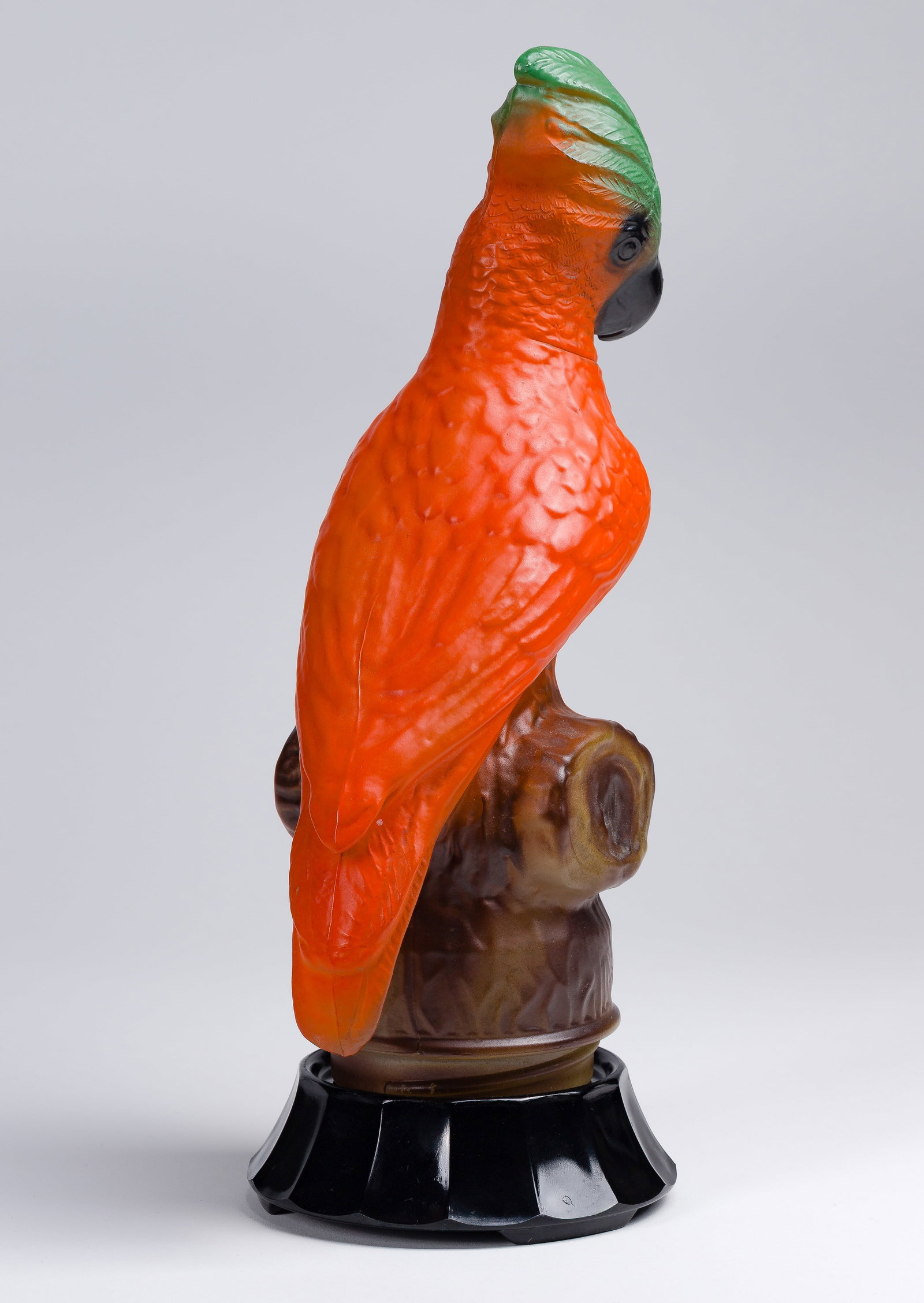 Tiffin Glass Parrot Table Lamp - 2
