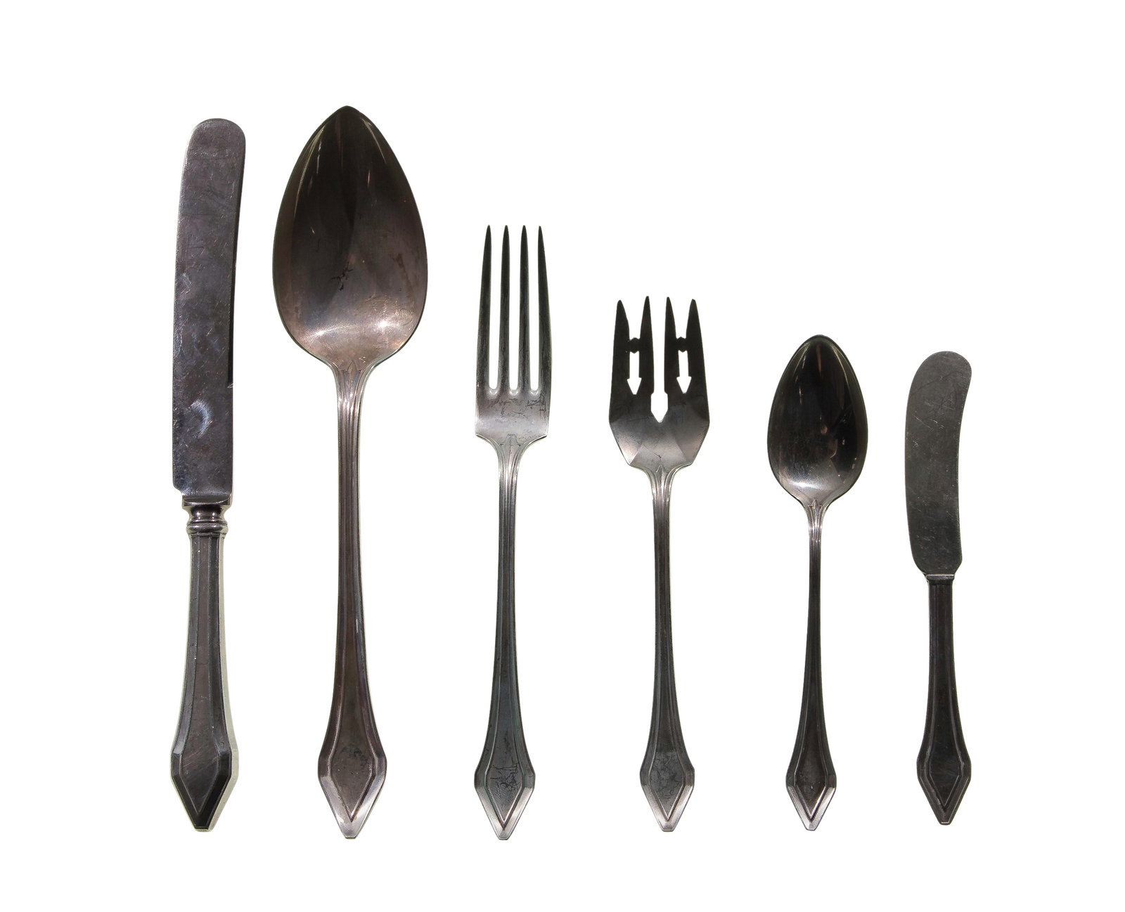 Gorham Clermont Sterling Silver Flatware Service (1 of 4)