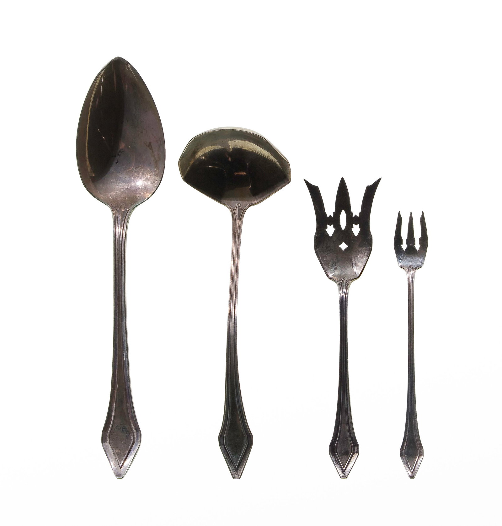 Gorham Clermont Sterling Silver Flatware Service - 2