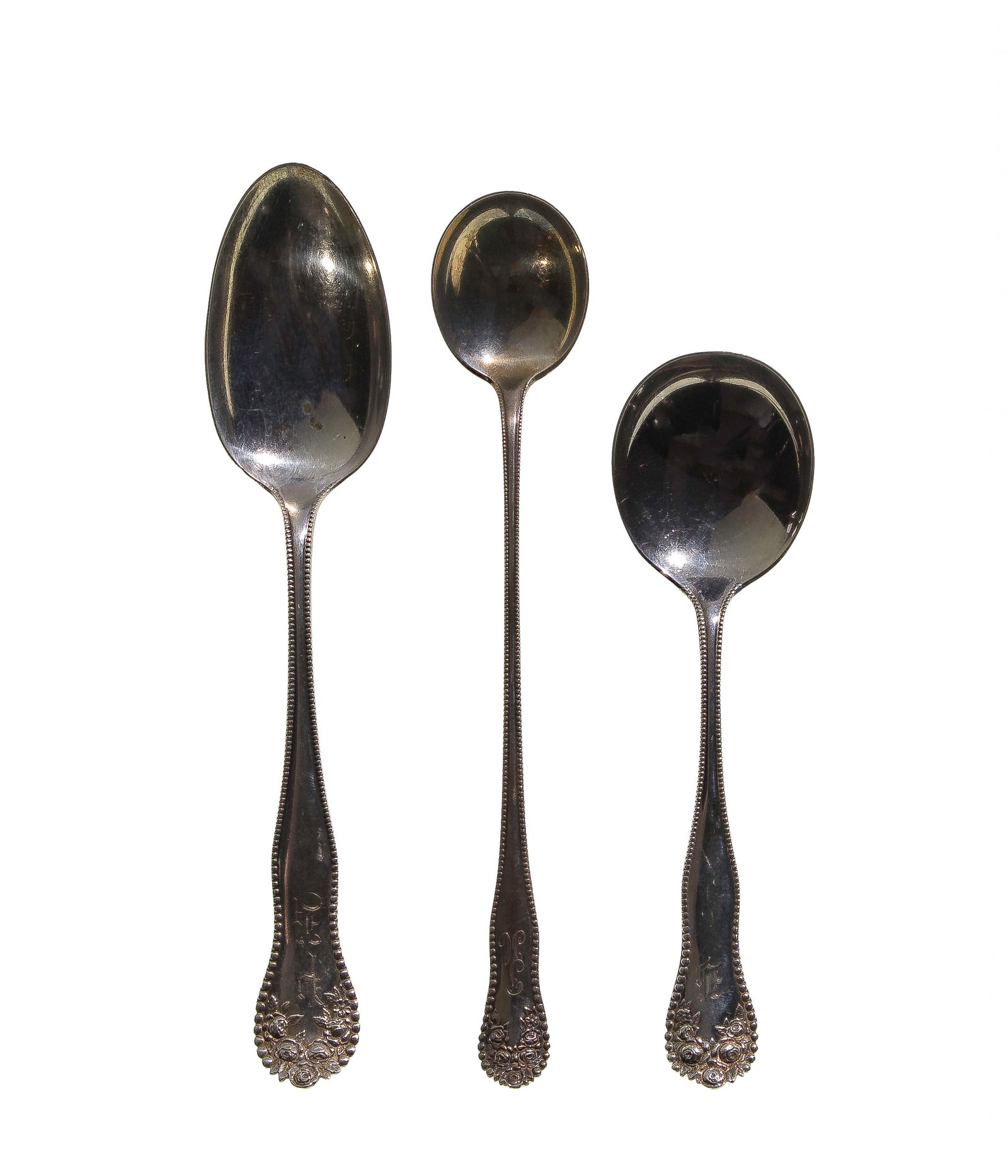 Gorham Lancaster Rose Sterling Silver Partial Flatware Service - 2