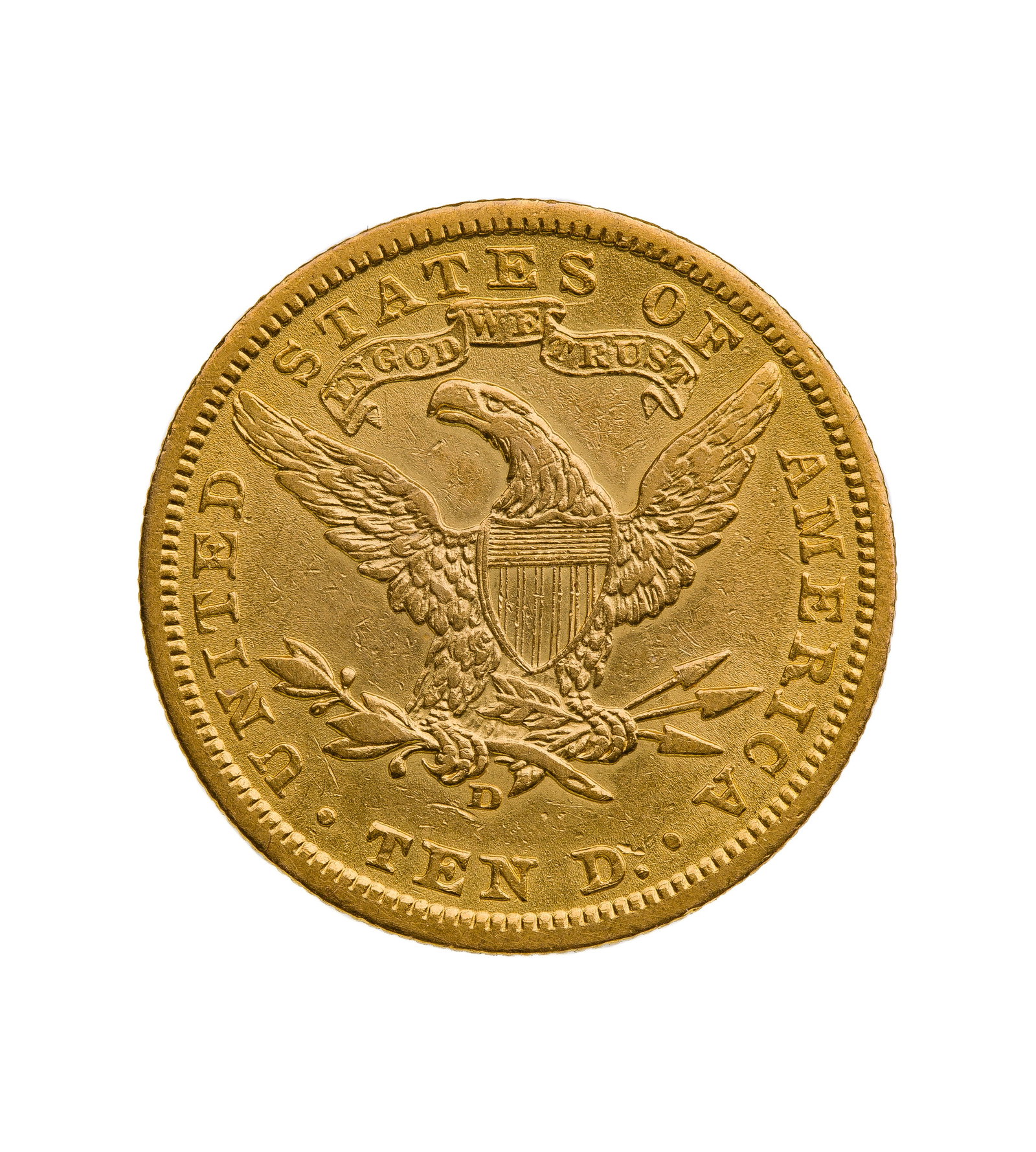 $10 Liberty Gold Button (1 of 2)