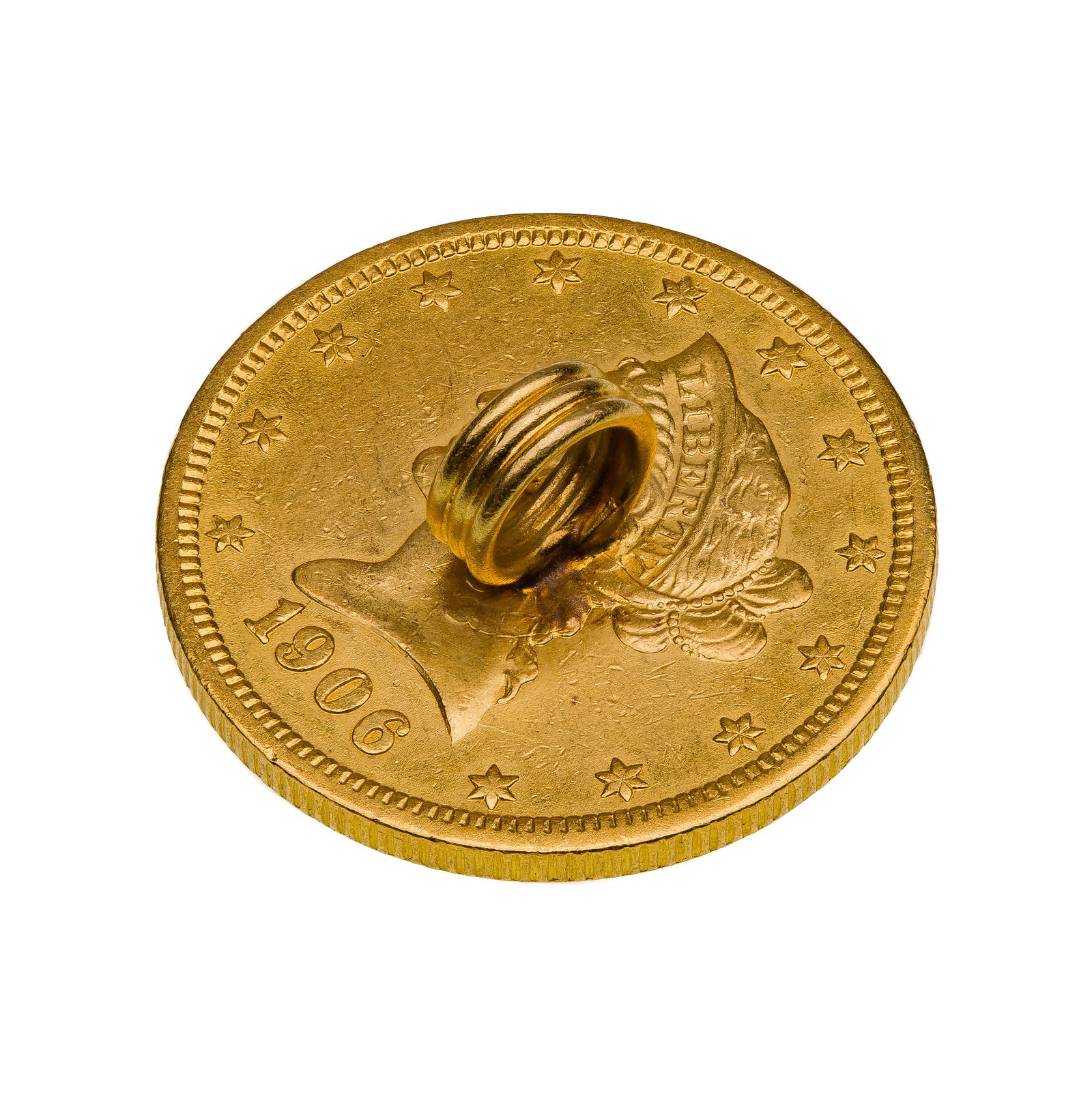 $10 Liberty Gold Button - 2