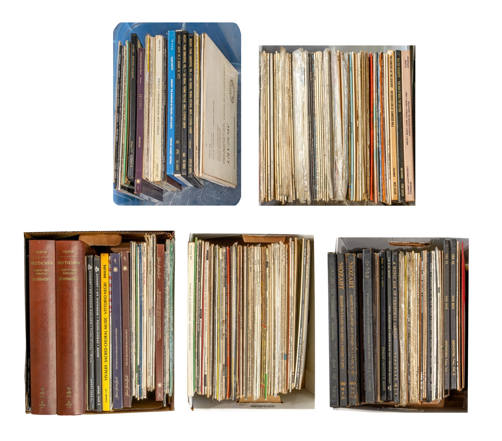 Classical LP Record Assortment - 2