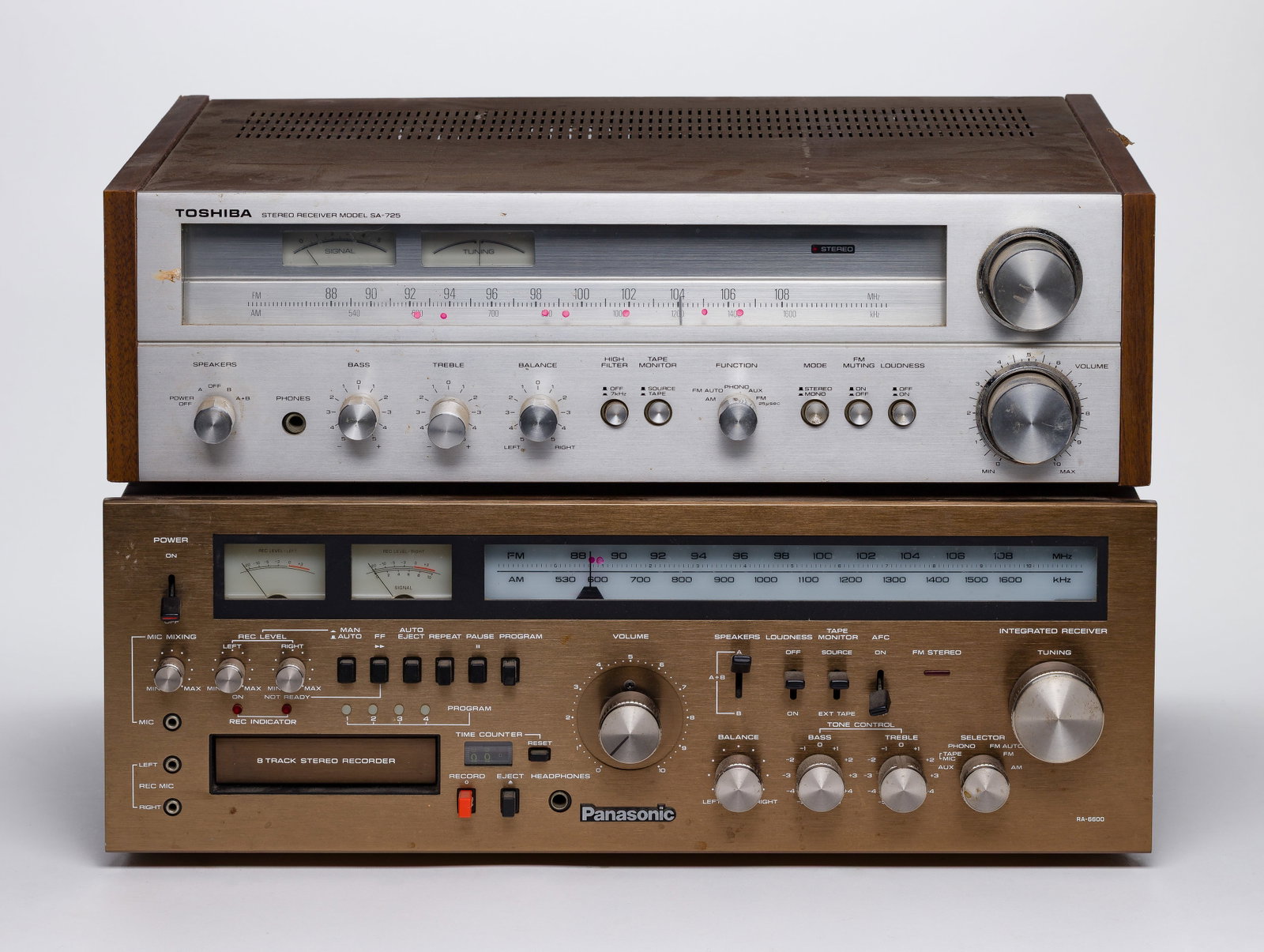 Toshiba and Panasonic Audio Receivers (1 of 2)