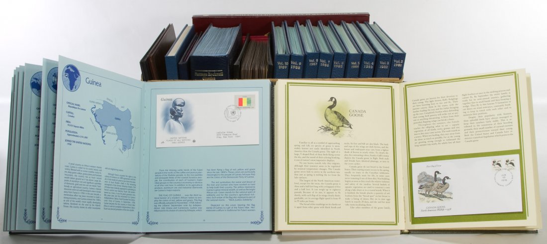 US First Day Stamp Covers: US First Day Stamp Covers Including 1980-1989 United Nations Flag Stamps; approximately $20 face value Category: Stamps > United States First Day Covers Shipping Status: Leonard Auction, Inc. will dir