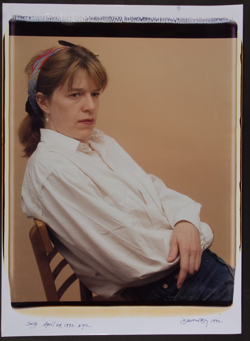 Dawoud Bey (American, b.1953) 'Sally' Photograph: Dawoud Bey (American, b.1953) 'Sally' Photograph Dated April 24, 1992, depicting 'Sally' sitting on a chair Height: 30.50 inches, Width: 22.25 inches Category: Fine Art > Photographs Shipping Status: 