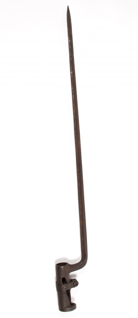 Civil War Confederate Model 1856 Lorenz Socket Bayonet: Civil War Confederate Model 1856 Lorenz Socket Bayonet Having an asterisk in circle mark at base of blade Length: 21.75 inches Category: Military & Weapons > Civil War Shipping Status: Leonard Auction