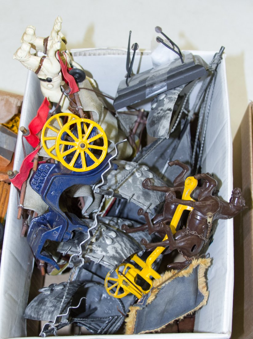 Metal Toy Assortment: Metal Toy Assortment Category: Toys and Dolls > Post-War Toys Shipping Status: 3rd Party Shipping; the shipping cost may be high; please contact The UPS Store #3571 (312-226-3333), Prime Pack and Ship