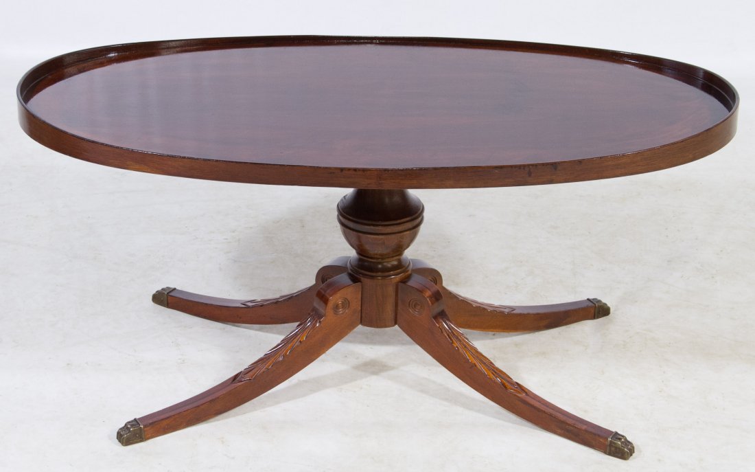 Oval Coffee Table by Mersman