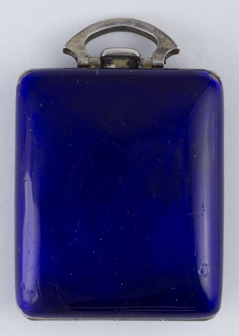 Enameled Sterling Silver Juvenia Travel Watch: Enameled Sterling Silver Juvenia Travel Watch Width: 1.25 inches Weight: 43.08 dwts. (total weight) Category: Jewelry and Timepieces > Women's Pocket Watches Shipping Status: Leonard Auction, Inc. wil