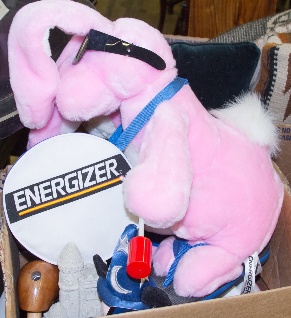 Contemporary Plush Animal Assortment: Contemporary Plush Animal Assortment Including the 'Energizer Bunny' Category: Toys and Dolls > Post-War Toys Shipping Status: 3rd Party Shipping; the shipping cost may be high; please contact The UPS