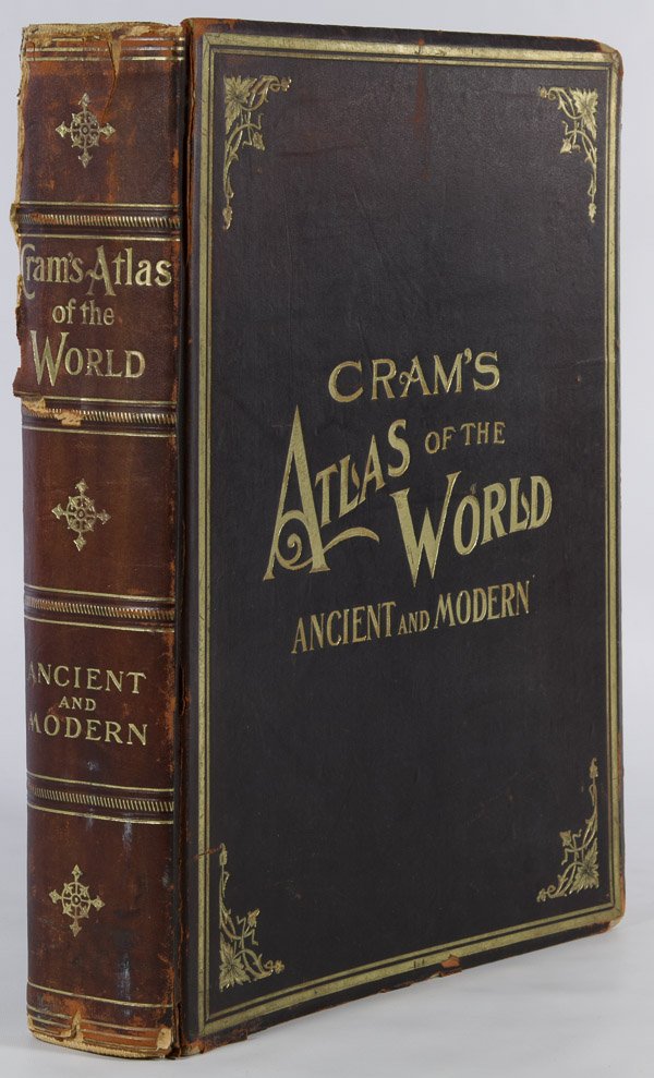 George F. Cram 'Cram's Atlas of the World Ancient and: George F. Cram 'Cram's Atlas of the World Ancient and Modern' Maps 1905, published by George F. Cram Height: 15.00 inches Category: Books & Ephemera > Maps Shipping Status: 3rd Party Shipping; the shi