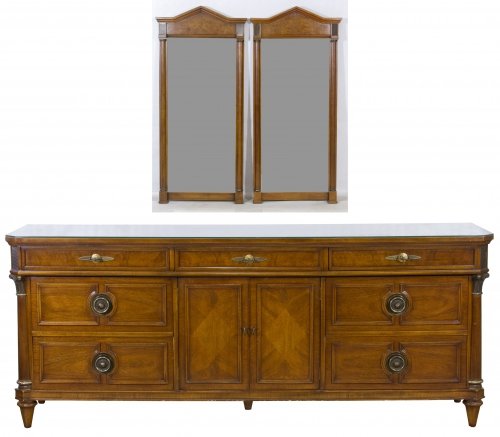 Fruitwood French Provincial Dining Room Set Fruitwood French Provincial Dining Room Set