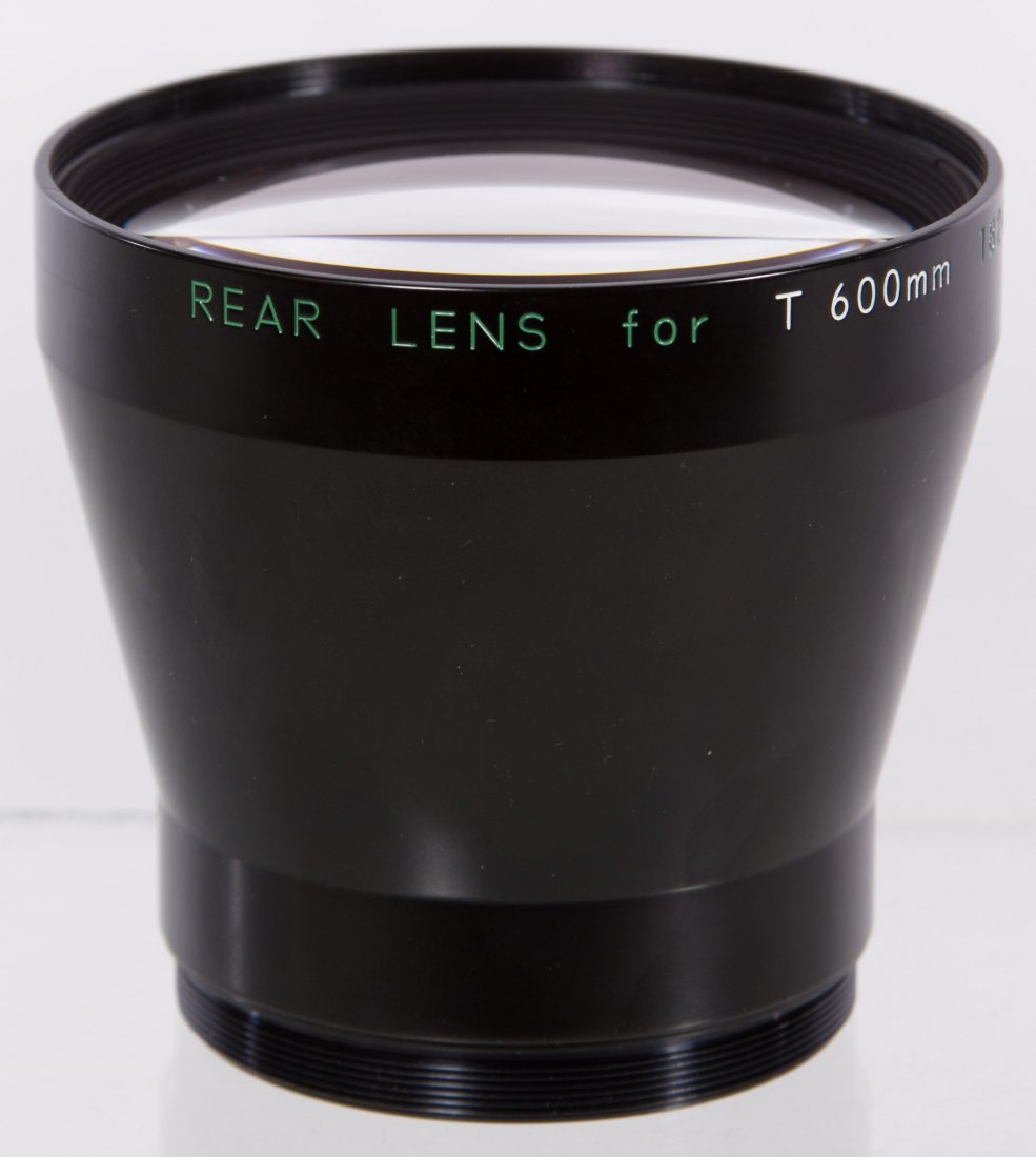 Nikon 600mm Rear Lens: Nikon 600mm Rear Lens Having 'for T 600mm 182495' incised on side of lens and one lens cap Length: 3.00 inches Category: Cameras and Electronics > Cameras Shipping Status: Leonard Auction, Inc. will d