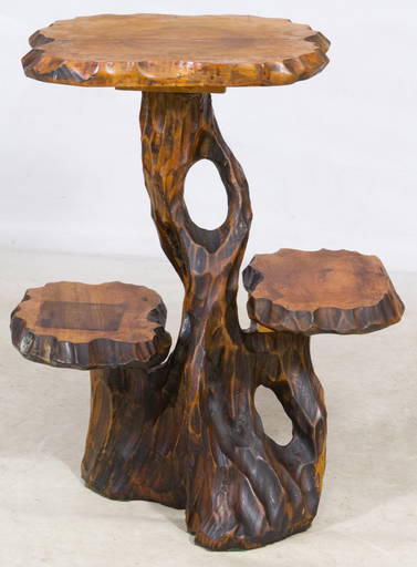 Tree Trunk Display Stand