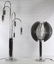 Mid-Century Modern Chrome Table Lamps - 2
