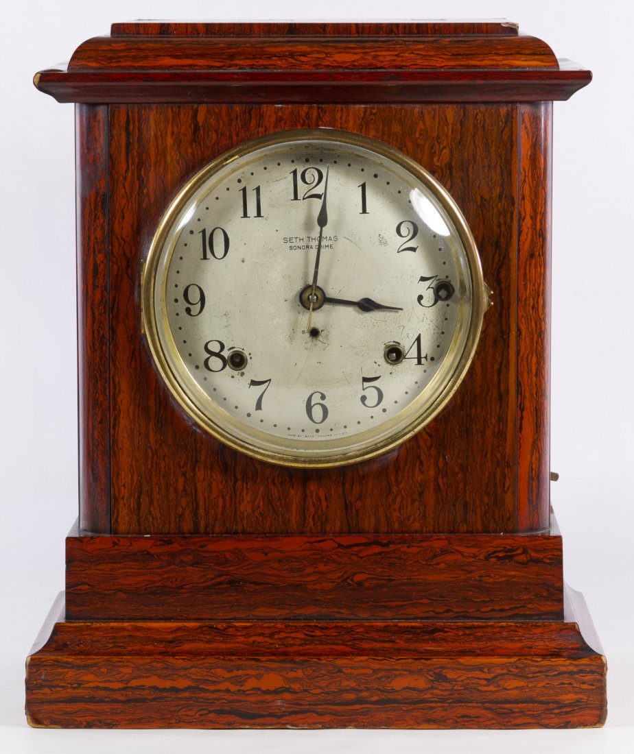 Adamantine Sonora Chime Mantel Clock by Seth Thomas