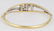 14k White and Yellow Gold, Sapphire and Diamond - 2