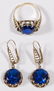 14k Gold and Spinel Jewelry Assortment