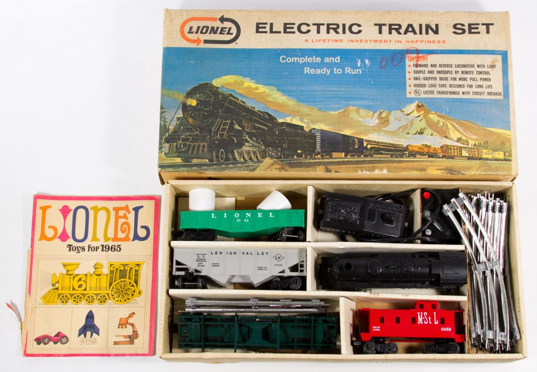 1965 lionel train set
