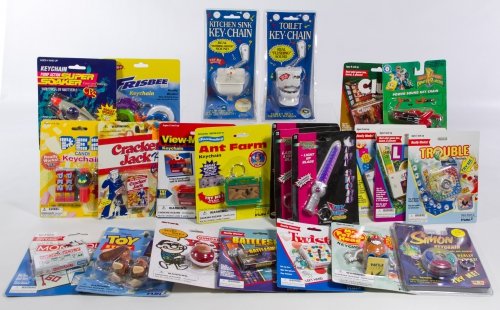 Key Chain Assortment NIP: Key Chain Assortment NIP Twenty-three key-chains including games, Pez, Mr. Potato and Power Rangers Height: 8.50 inches (tallest box) Category: Toys and Dolls > Other Shipping Status: Leonard Auction,