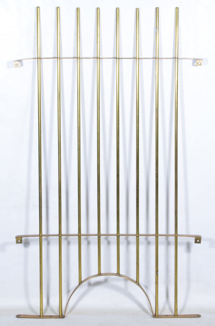 Teller Cage: Teller Cage Brass teller bar cage for a cashier's window Height: 50.00 inches, Width: 30.00 inches Category: Decorative Arts > Objects Tax Status: Subject to an 8.25% sales tax for Illinois residents 