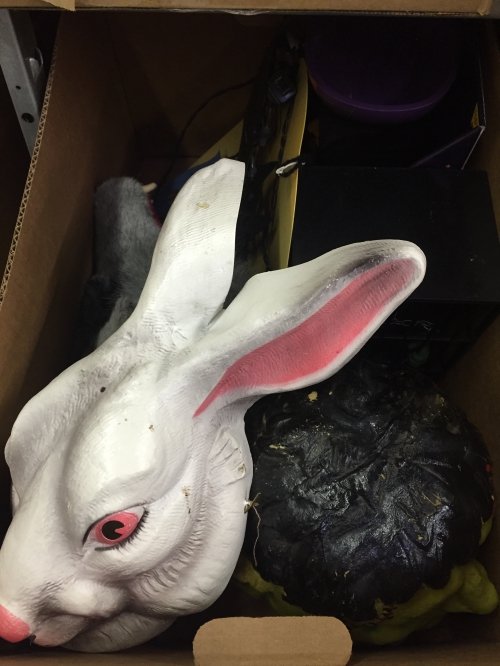 Toy Assortment: Toy Assortment Including masks, sports items and plush toys Category: Toys and Dolls > Modern Toys Shipping Status: Due to size, weight, value or shipping complexity, this item must be shipped via a 3