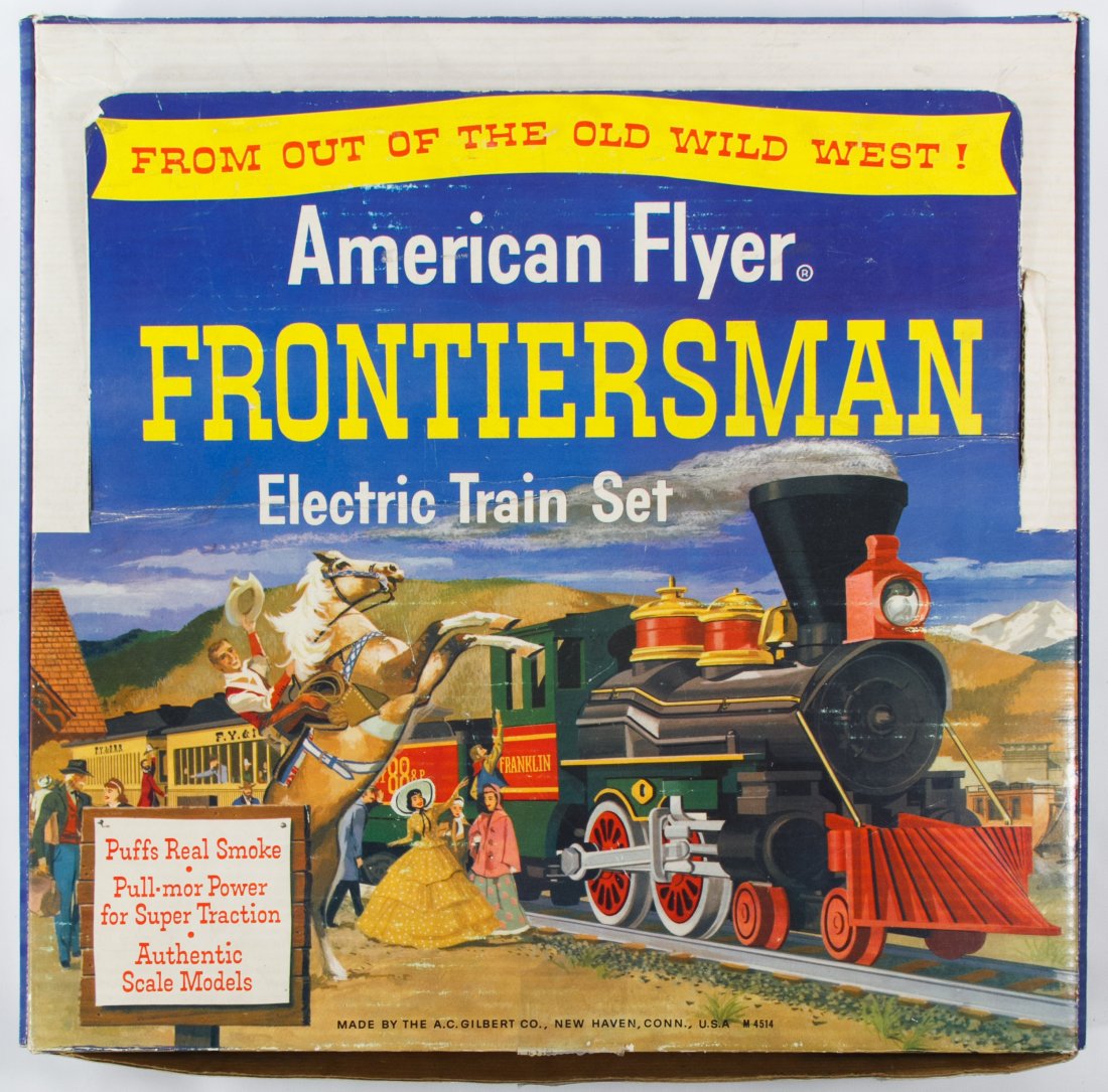 american flyer frontiersman train set