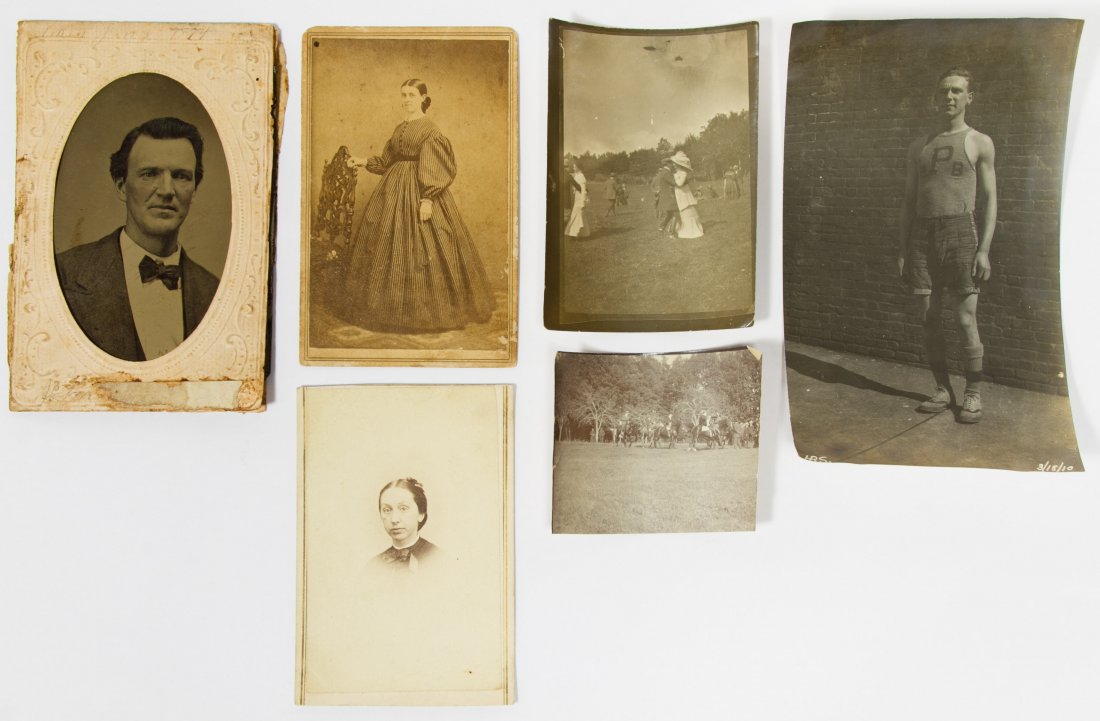 Victorian and Edwardian Era Photograph Assortment: Victorian and Edwardian Era Photograph Assortment Including photographs from the 1860s to the 1920s era of males, females, groups, architecture and Niagara Falls; some from New York, New Jersey and Ma
