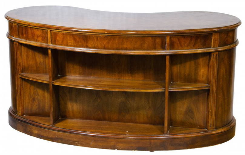 Kidney Shaped 'heritage' Desk By Drexel
