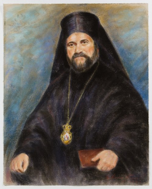 Andre Bouche (American, 1928-1989) Pastel on Paper: Andre Bouche (American, 1928-1989) Pastel on Paper 1982, signed in lower right, depicting an Orthodox Christian priest; unmatted and unframed Height: 20.00 inches, Width: 16.00 inches (paper) Category