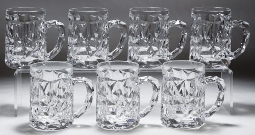 Tiffany & Co. 'Rock Cut Crystal' Mug Assortment: Tiffany & Co. 'Rock Cut Crystal' Mug Assortment Seven mugs marked on the undersides Height: 5.00 inches (all) Category: Crystal > Tiffany & Co. Tax Status: Subject to an 8.25% sales tax for Illinois r
