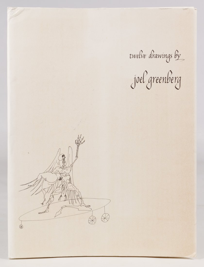 Joel Greenberg (American, 20th Century) Abstract Prints: Joel Greenberg (American, 20th Century) Abstract Prints 1970, portfolio of twelve modern and erotic prints; some having animals, politics and geometric shapes Height: 12.75 inches, Width: 9.75 inches 