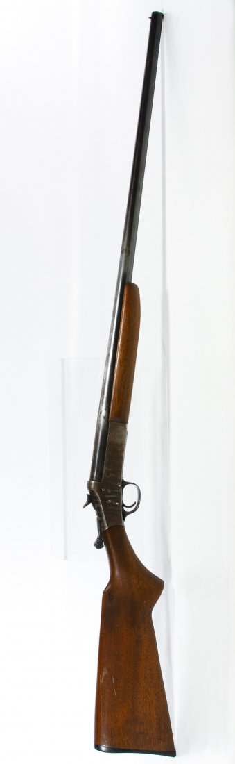 Harrington & Richardson Arms 20ga. Shotgun M48 (Serial: Harrington & Richardson Arms 20ga. Shotgun M48 (Serial #E5659) Top break single shot shotgun Length: 28.00 inches (barrel length) Category: Sporting Goods > Long Guns (FFL) ** The buyer of this lot mu