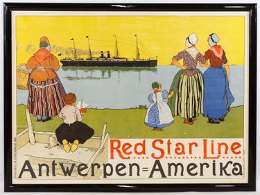 Henry Cassiers Belgium 1858 1944 Red Star Line Oct 16 2016