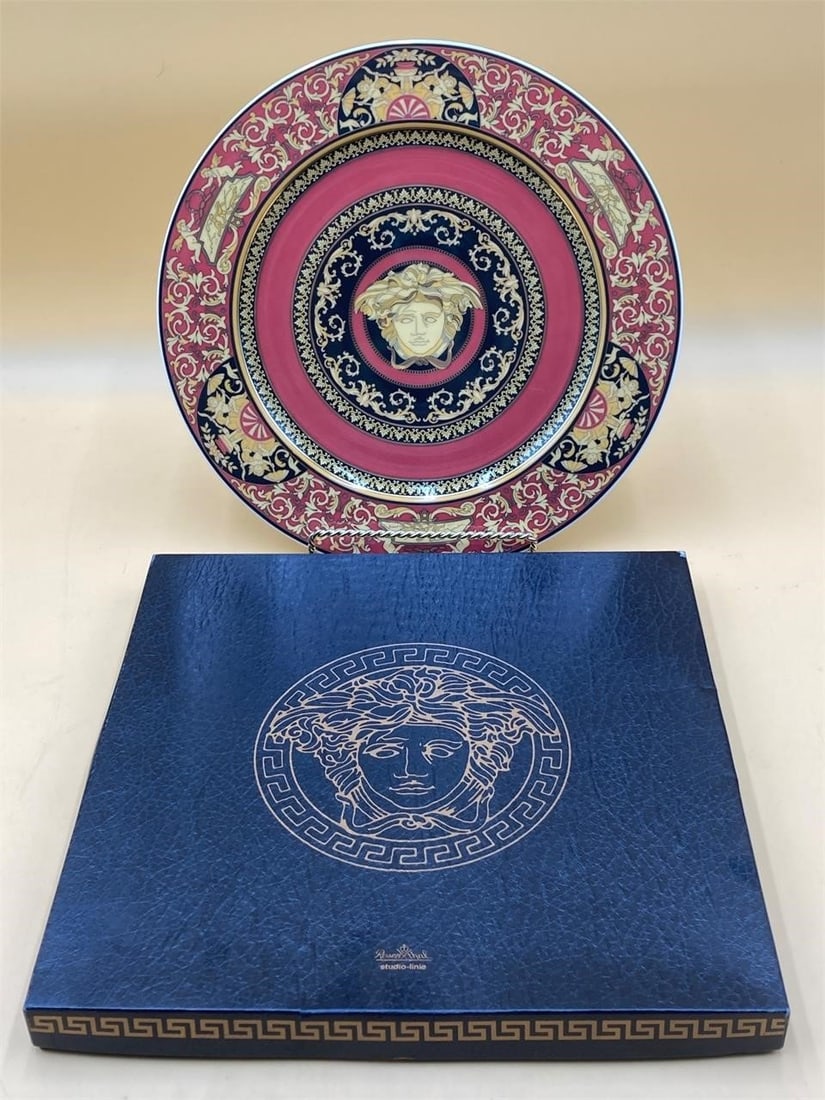 Versace Rosenthal Ikarus Medusa 12" Plate (1 of 8)