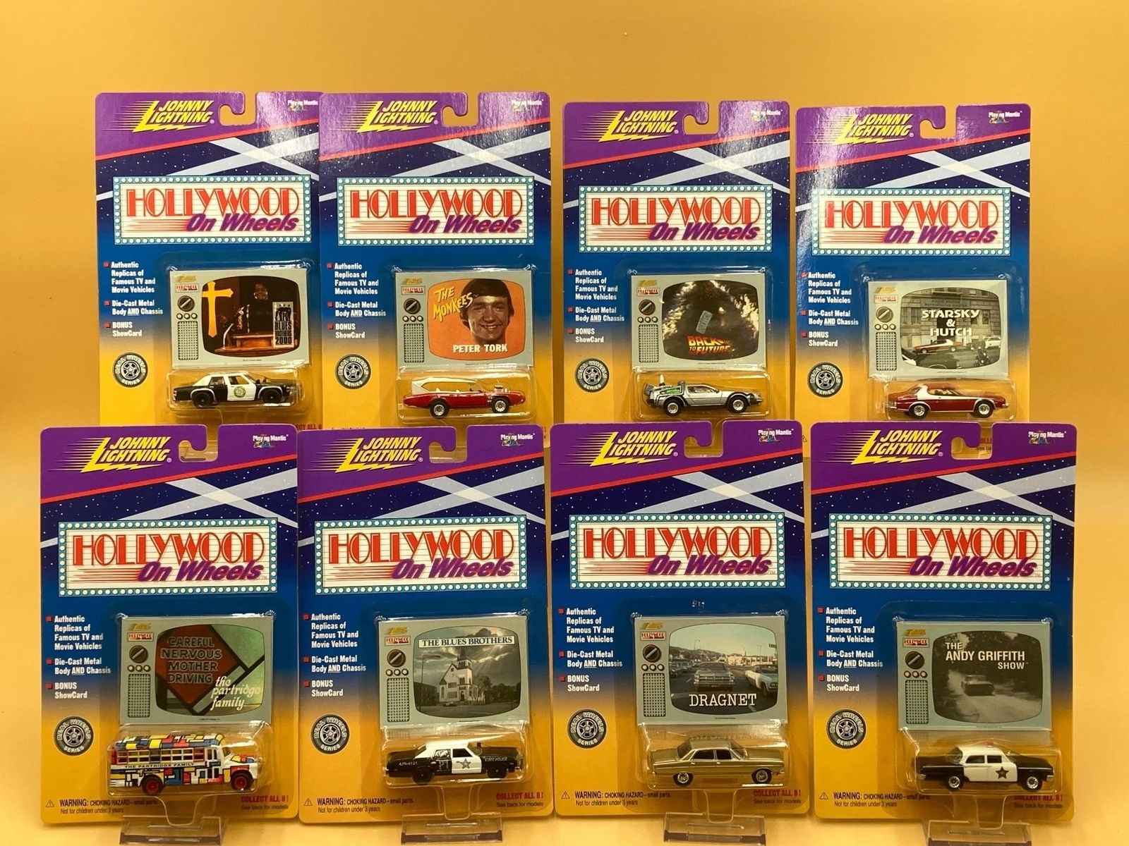 Johnny Lightning Hollywood On Wheels Set (1 of 10)