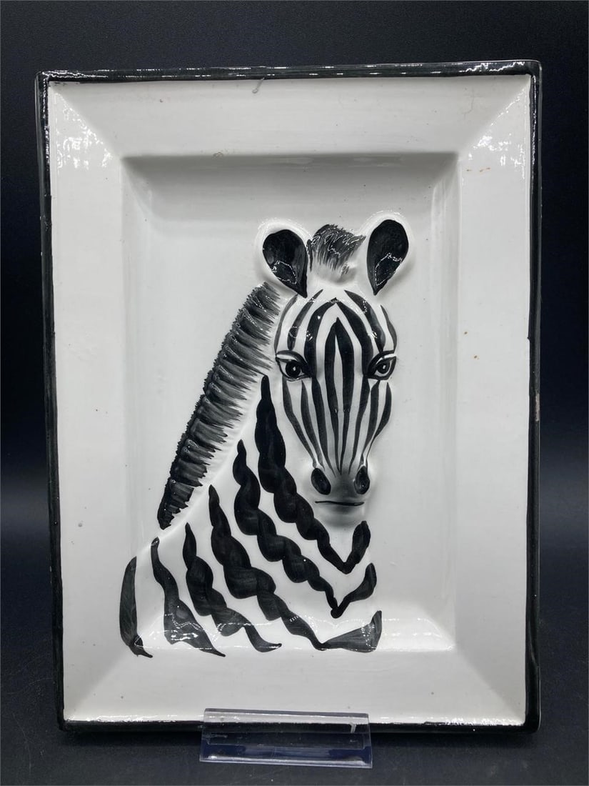 Fitz And Floyd Zebra Plate (1 of 5)