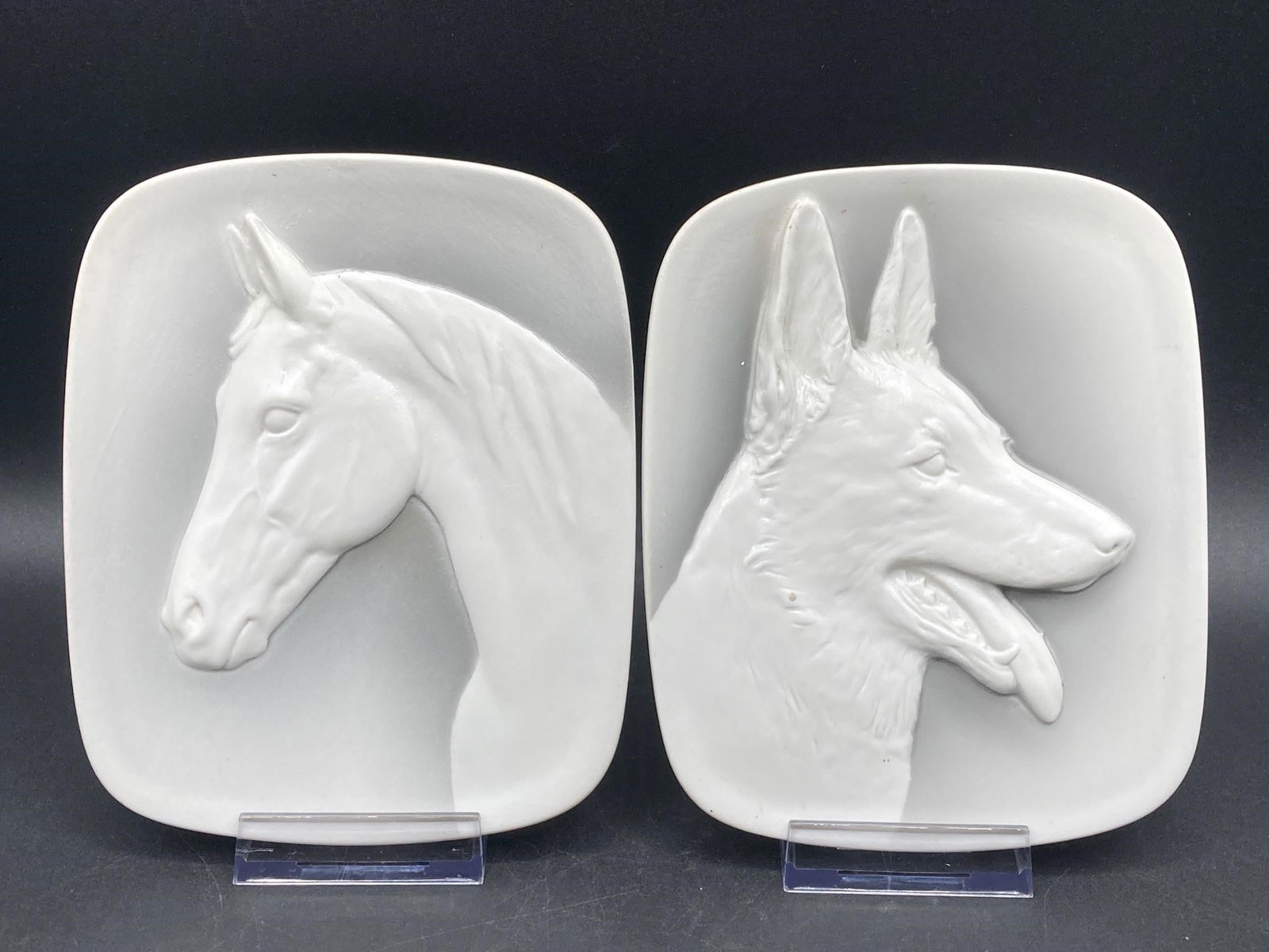 Alka Kunst Porcelain Dog & Horse Decor (1 of 7)