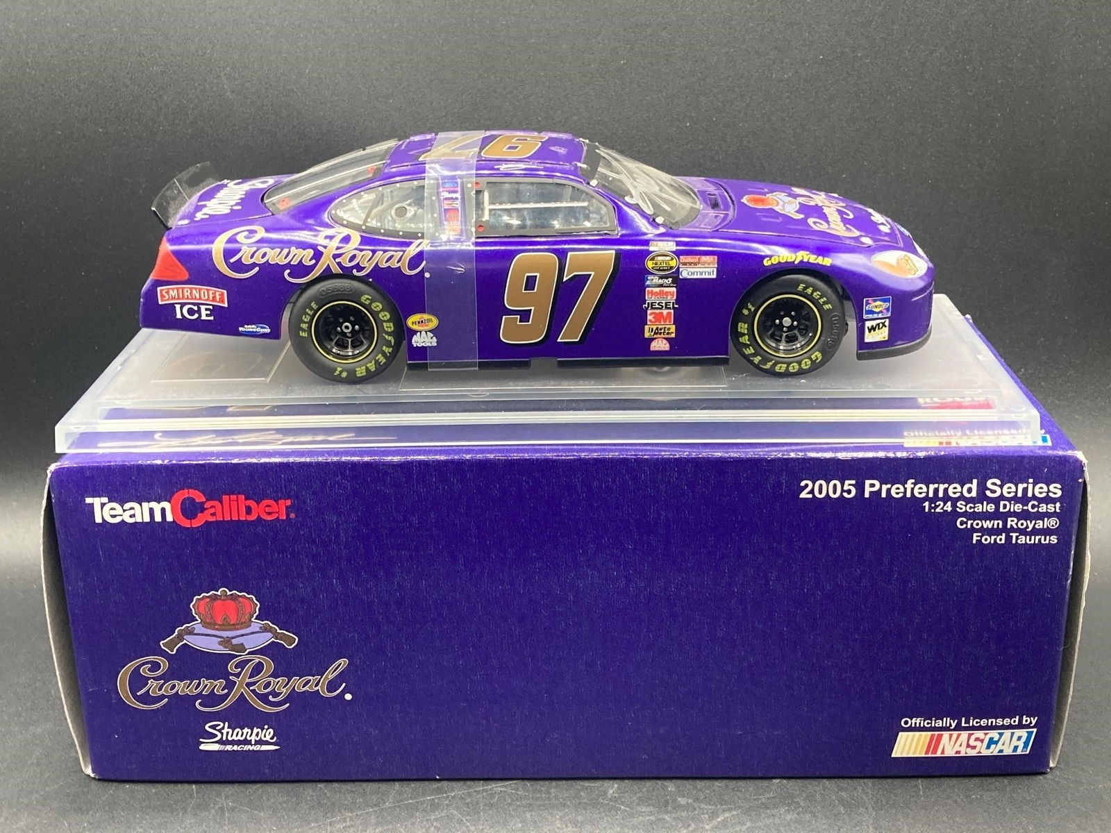 Kurt Busch Signed Crown Royal Taurus Die Cast (1 of 8)