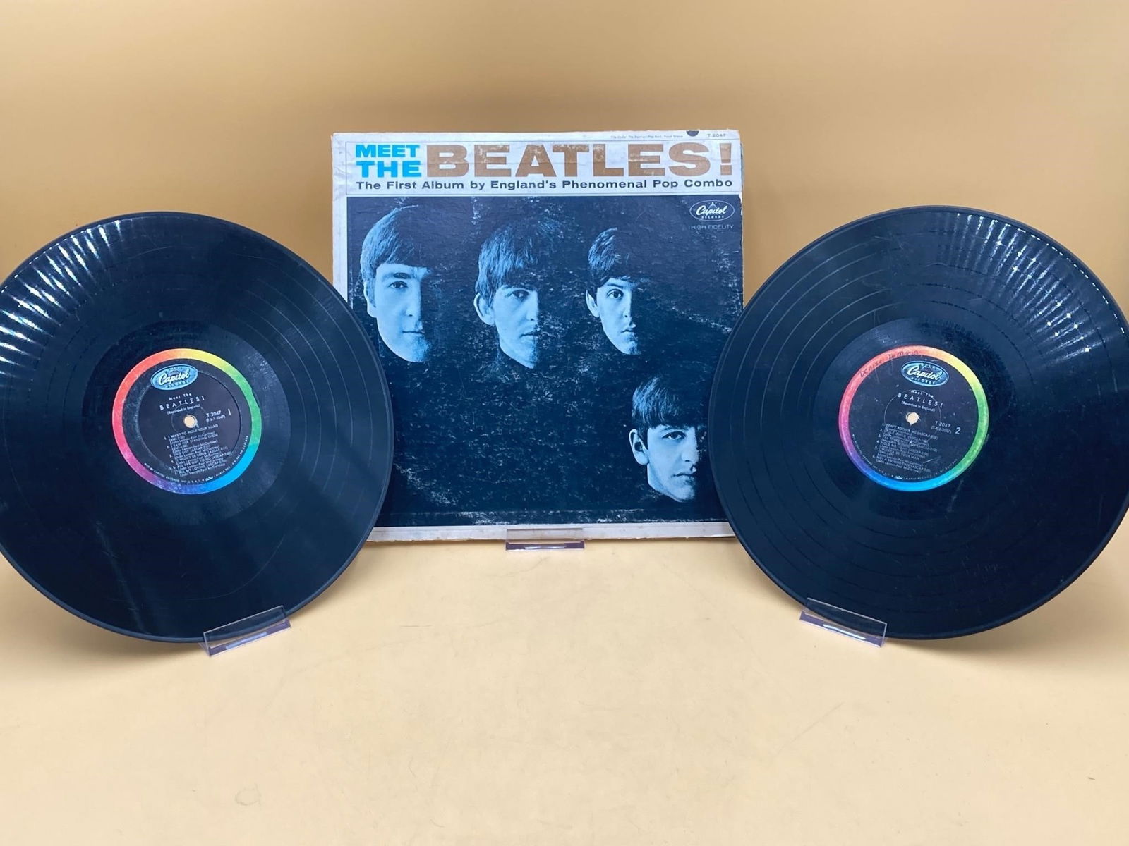 1964 Meet The Beatles! T-2047 Mono Vinyl Album (1 of 12)
