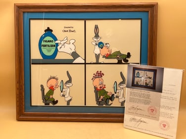 16x20" Bugs Bunny Rabbit Of Seville Serigraph