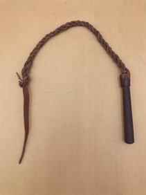 Antique Leather Horse Riding Whip