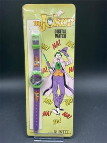 Vintage Quintel DC Comics The Joker Digital Watch