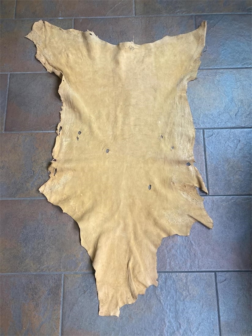 52" Tanned Deerskin Hide (1 of 7)