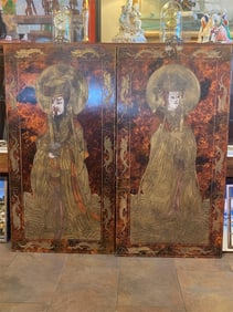 24x46" Asian Wall Plaques