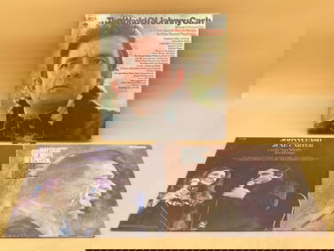 Johnny Cash Vinyl Album Set